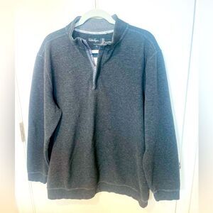 Walter Hagen 11 Majors Golf 1/4 zip Pullover Stretch Men's XL shirt sweater